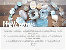 Tablet Screenshot of crystalroyalmattresses.com